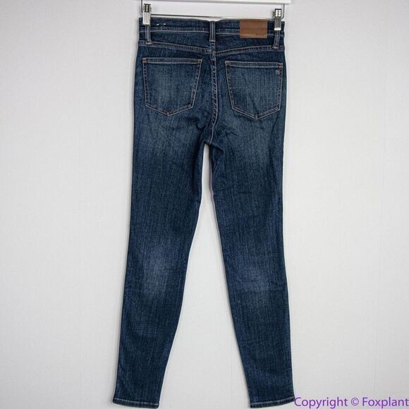 NEW‎ Madewell 10" High-Rise Skinny Jeans in Danny Wash, 26 - Picture 7 of 14